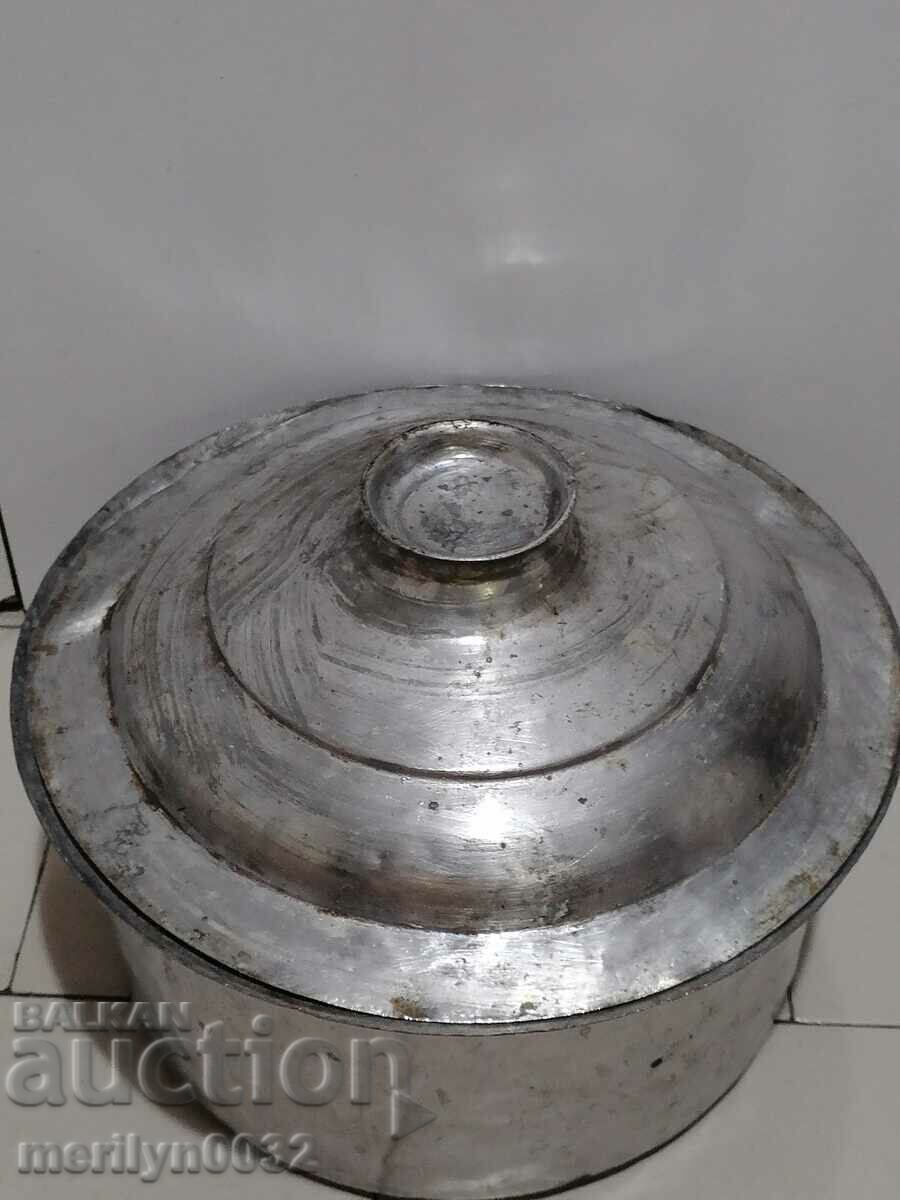 Copper pot with lid, copper container - 6 Copper pot with lid, copper container - 6