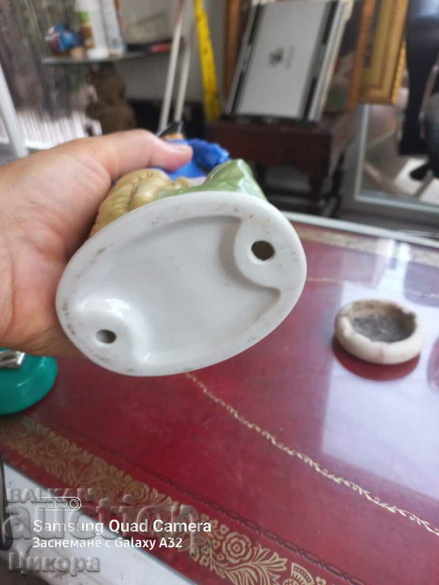 UNIQUE PORCELAIN FIGURE STATUETTE MUSICIAN - 5