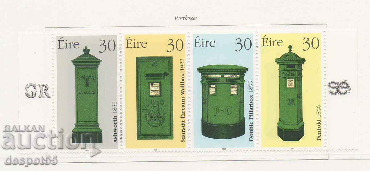 1998. Irlanda. Cutii poștale.