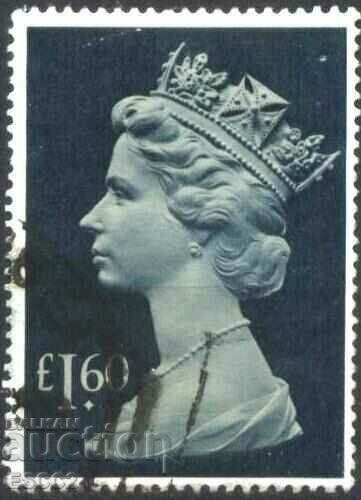 Ștampilată Regina Elisabeta a II-a 1987 a Marii Britanii
