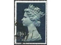 Stamped Queen Elizabeth II 1987 of Great Britain