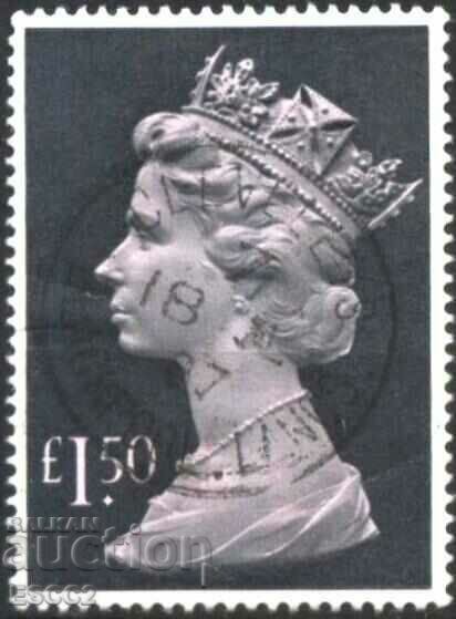 Σφραγισμένη βασίλισσα Ελισάβετ Β' 1986 από τη Μεγάλη Βρετανία