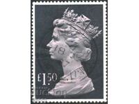 Σφραγισμένη βασίλισσα Ελισάβετ Β' 1986 από τη Μεγάλη Βρετανία