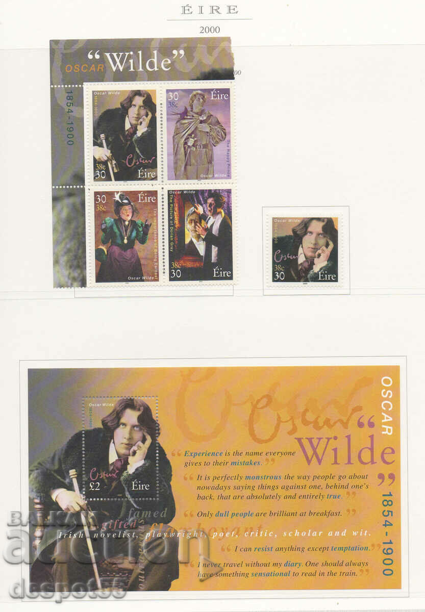 2000. Eire. 100 years since the death of Oscar Wilde.