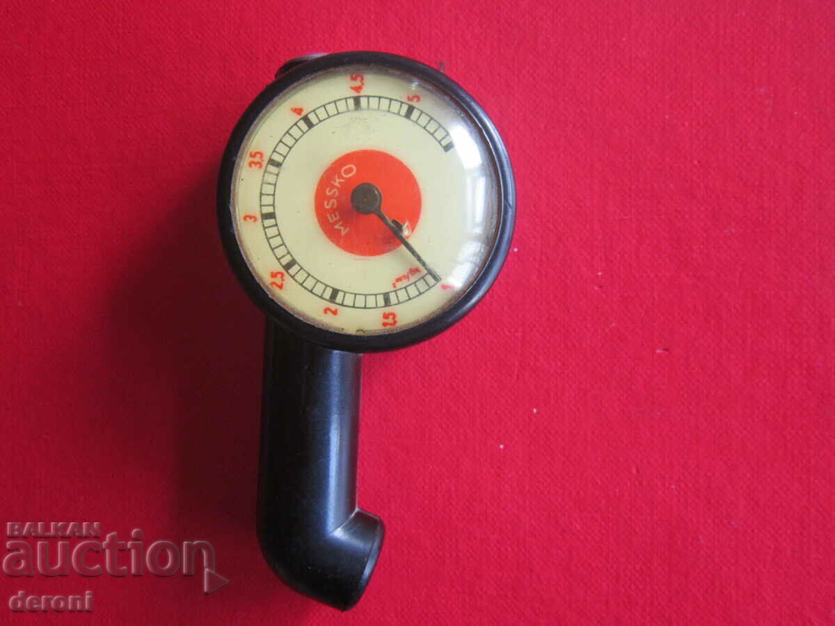 Auction German tire pressure gauge Messko Porsche Mercedes Auction German tire pressure gauge Messko Porsche Mercedes