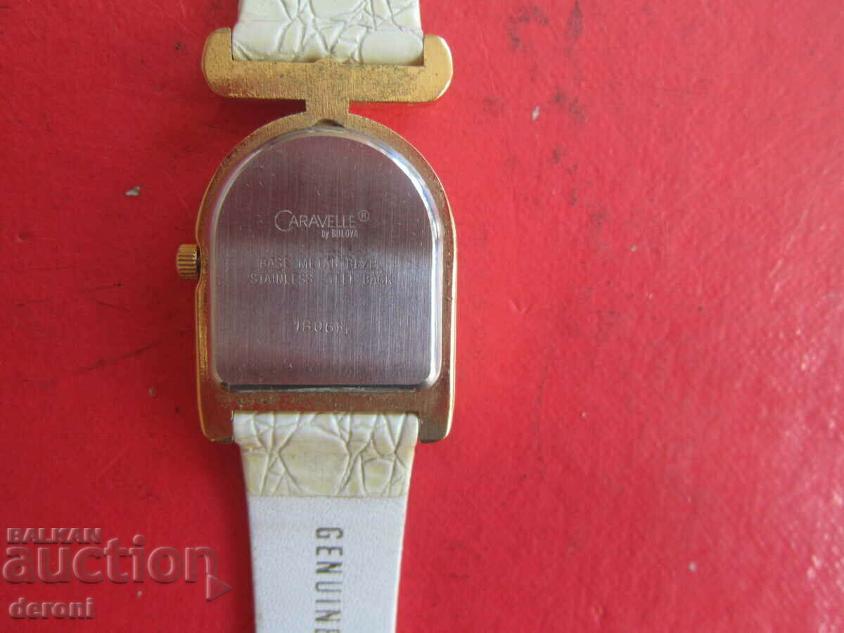 Women's Caravelle Bulova Crystal Gold Watch - 6 Women's Caravelle Bulova Crystal Gold Watch - 6