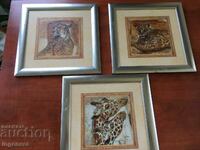 PICTURA PE BAZĂ DE LEMN COMPOZIȚIE SEMNATURA-3 NR