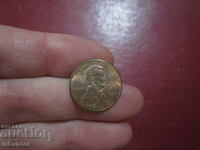 1997 год 1 цент САЩ