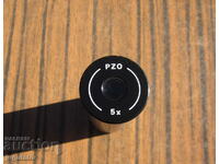 PZO 5x eyepiece lens attachment microscope objective