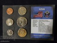 Complete set - USA of 6 coins