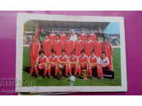 Calendar CSKA pentru anul 1984