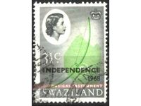 Stamped Queen Elizabeth II 1968 of Swaziland