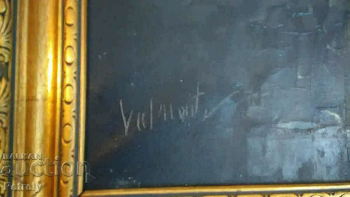 An old huge painting - 6