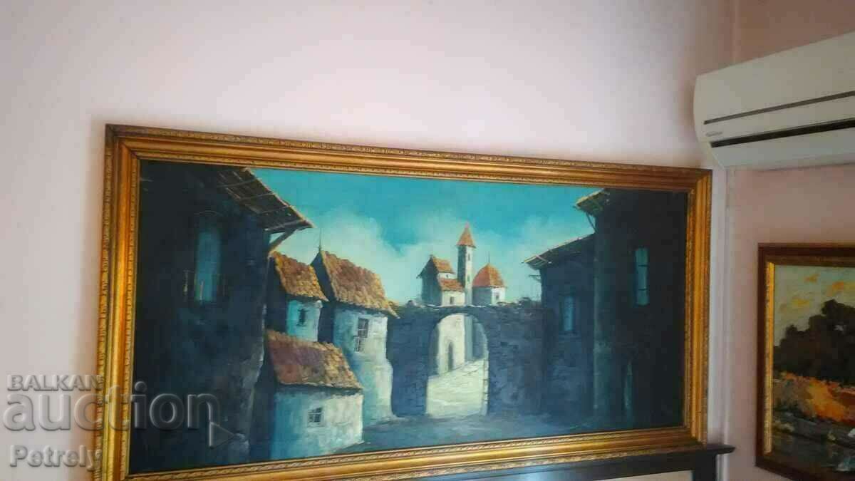 An old huge painting