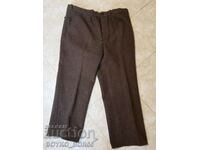 Military Military Soldier Social Woolen Winter Pants Wedge