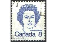 Stamped Queen Elizabeth II 1973 of Canada
