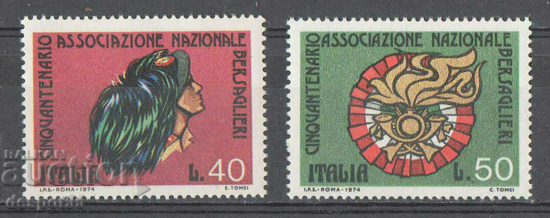 1974 Italia. Asociația Națională a lunetisti.