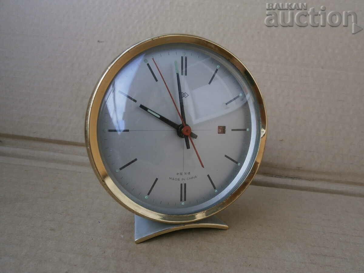 ceas deşteptător retro vintage anii 70 CHINA EXCELENT