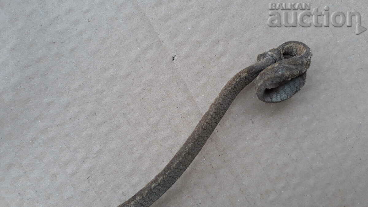 Old primitive leather whip Bich Nagaika with price 31.00 BGN | € 15.85 Old primitive leather whip Bich Nagaika with price 31.00 BGN | € 15.85