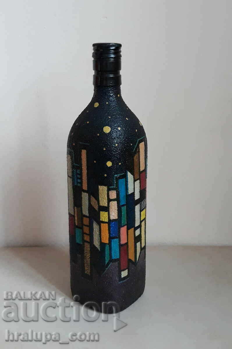 Παλιά ζωγραφισμένη σήμανση φιάλης με τιμή 20.00 BGN | € 10.23 Παλιά ζωγραφισμένη σήμανση φιάλης με τιμή 20.00 BGN | € 10.23