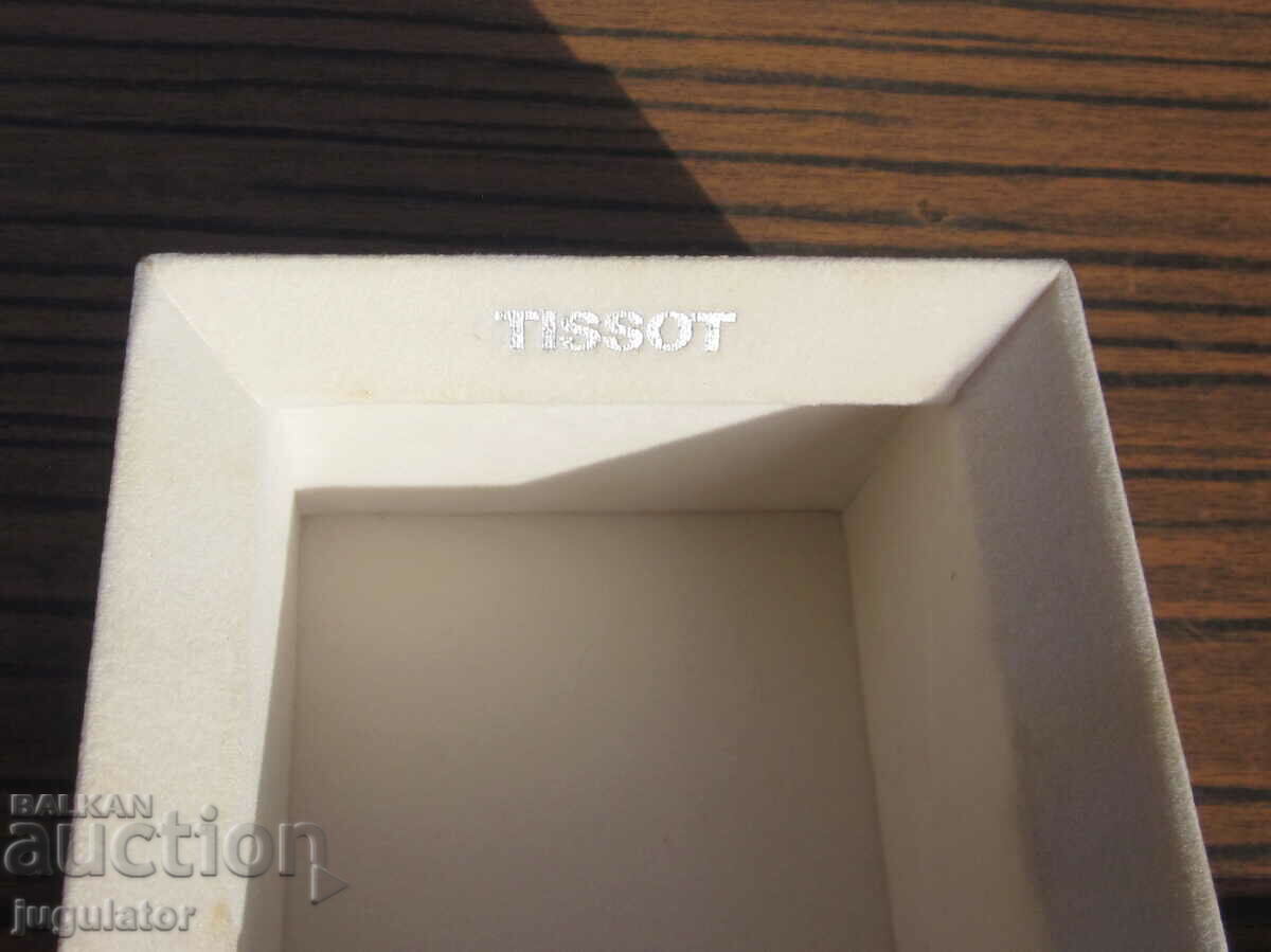 Auction  empty box box with booklet from a TISSOT wristwatch