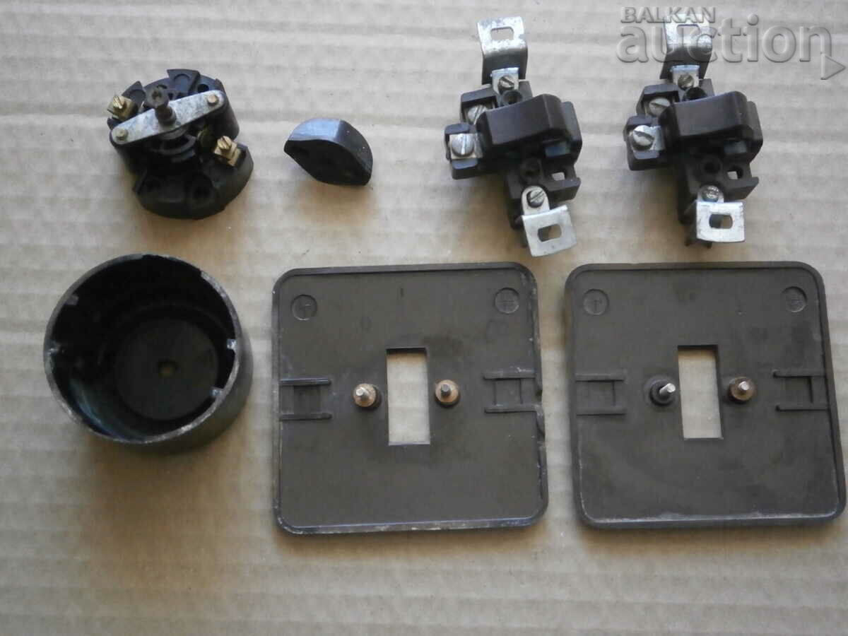 Auction old bakelite single phase switches series switch knob Auction old bakelite single phase switches series switch knob