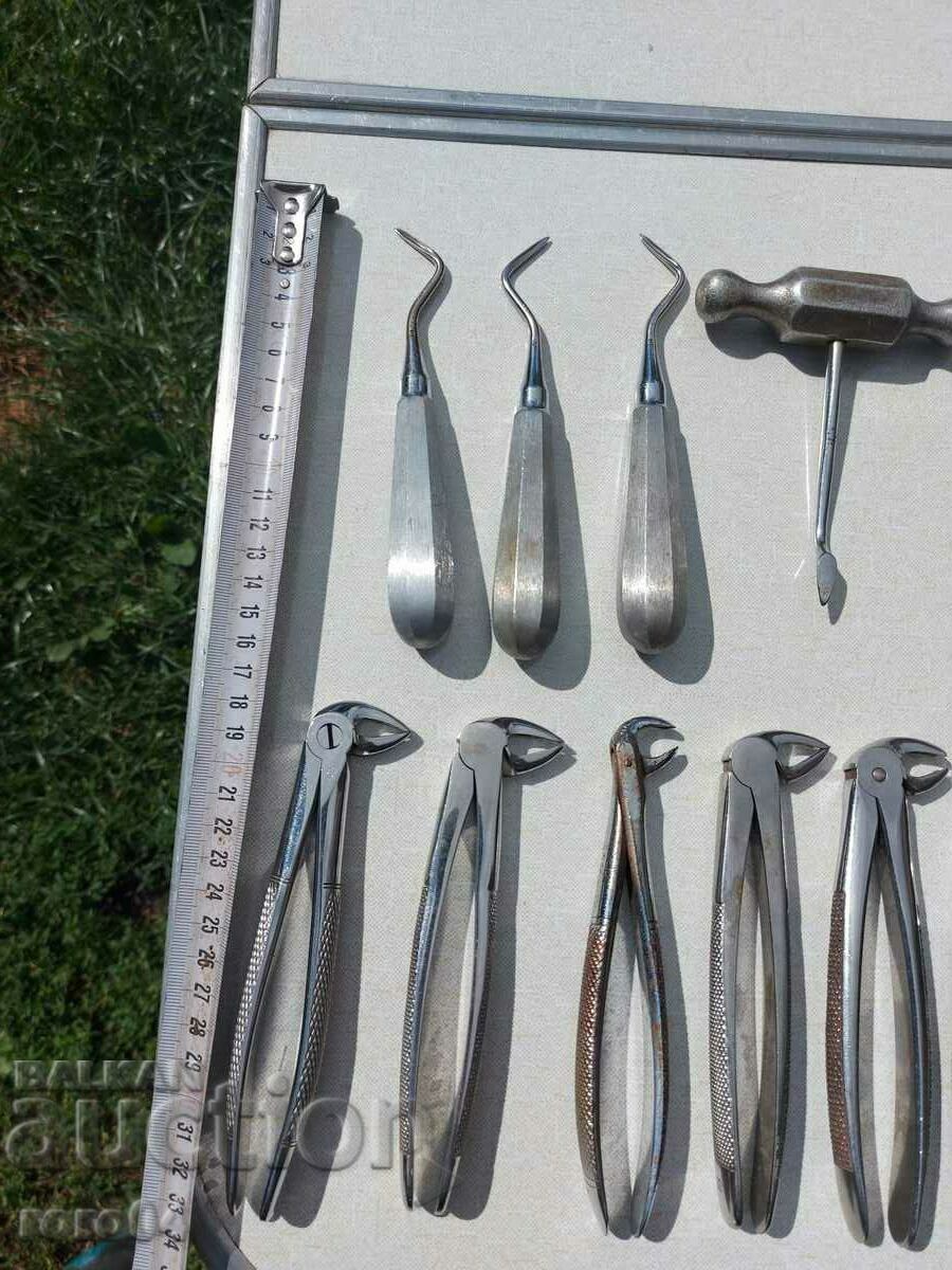 DENTAL INSTRUMENTS - 30 PIECES - COLLECTION with price 297.00 BGN | € 151.85 DENTAL INSTRUMENTS - 30 PIECES - COLLECTION with price 297.00 BGN | € 151.85