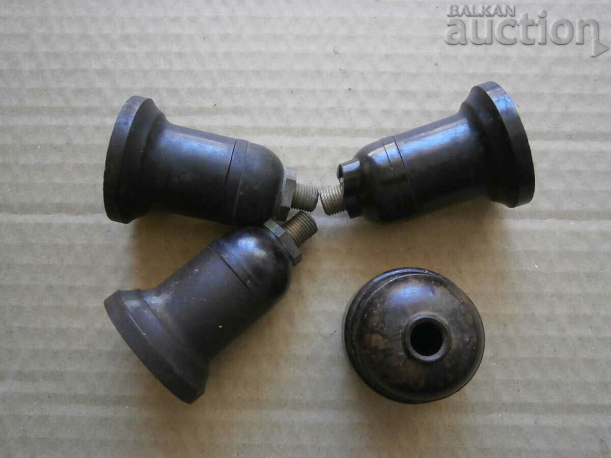 old bakelite monophase sockets console lamp socket with price 41.00 BGN | € 20.96