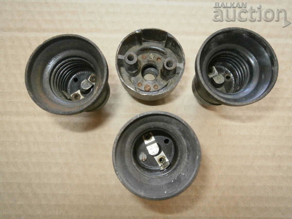 old bakelite monophase sockets console lamp socket - 5