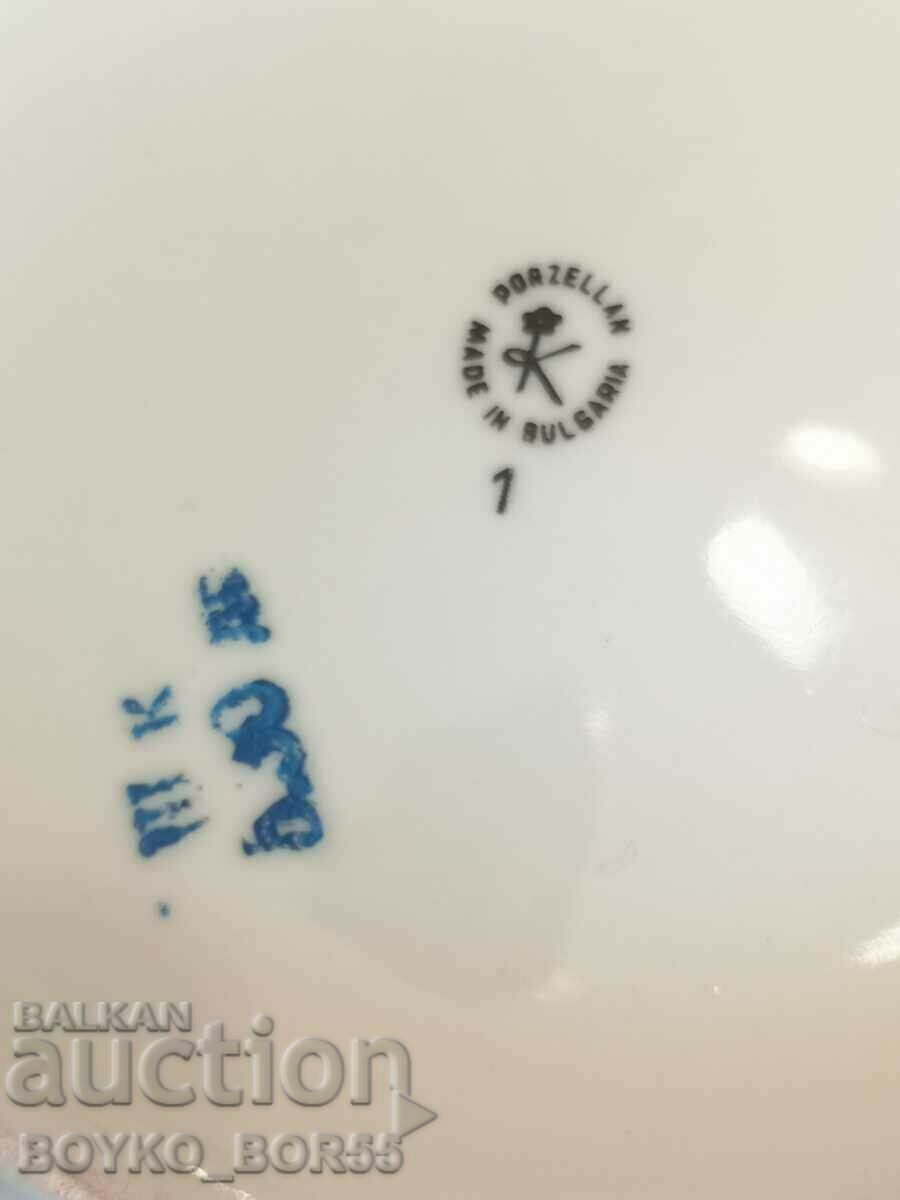 Εκλεκτό βουλγαρικό μπολ σούπας αντίκες από πορσελάνη - 5 Εκλεκτό βουλγαρικό μπολ σούπας αντίκες από πορσελάνη - 5