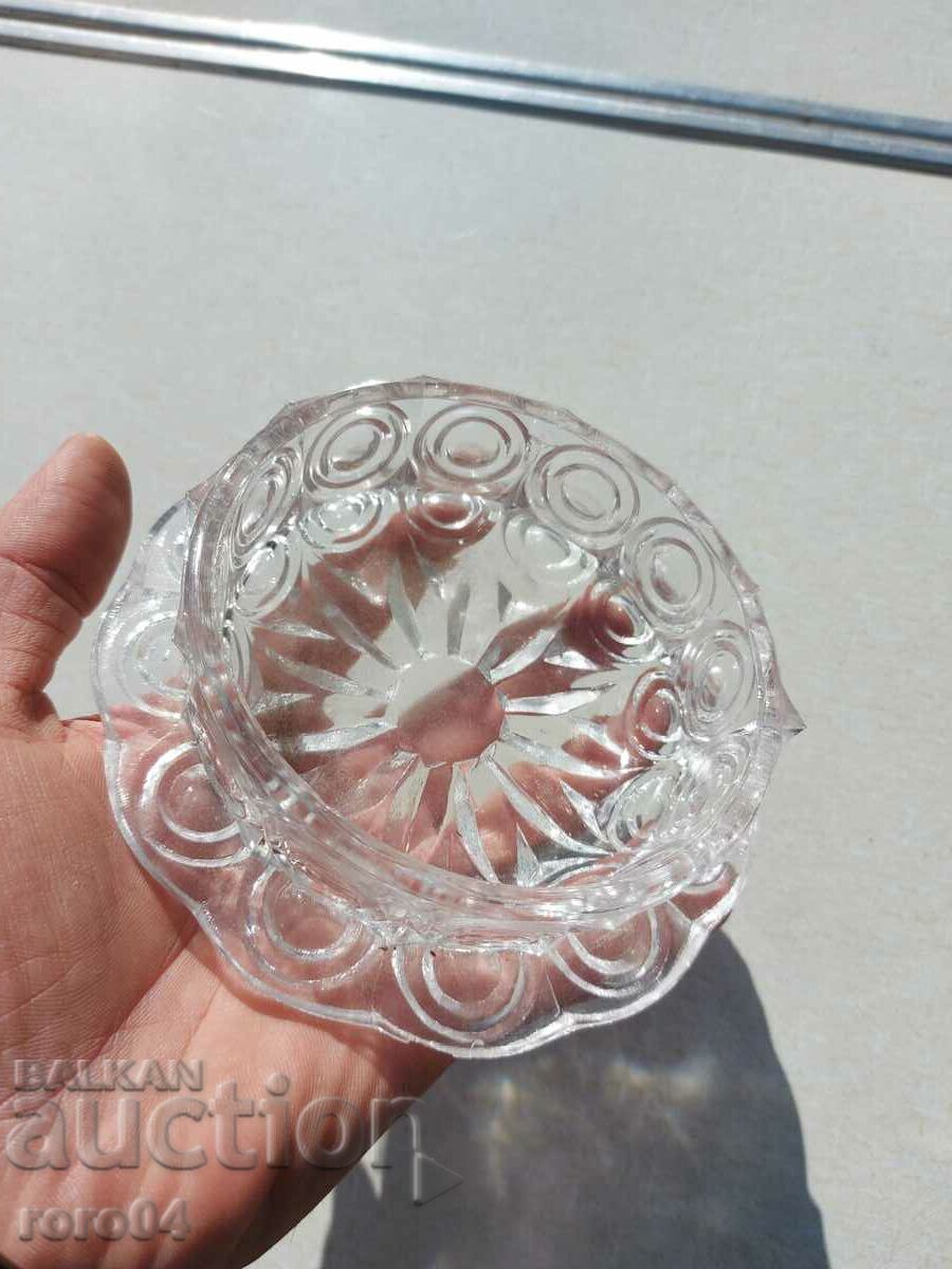 SUGAR BOWL - GLASS LID with price 13.50 BGN | € 6.90 SUGAR BOWL - GLASS LID with price 13.50 BGN | € 6.90