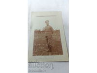 Снимка Офицер на фронта 1918