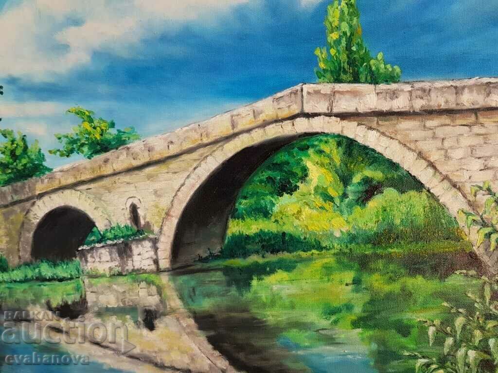 Anna Banova Most Kadin landscape Oil paints canvas - 5 Anna Banova Most Kadin landscape Oil paints canvas - 5
