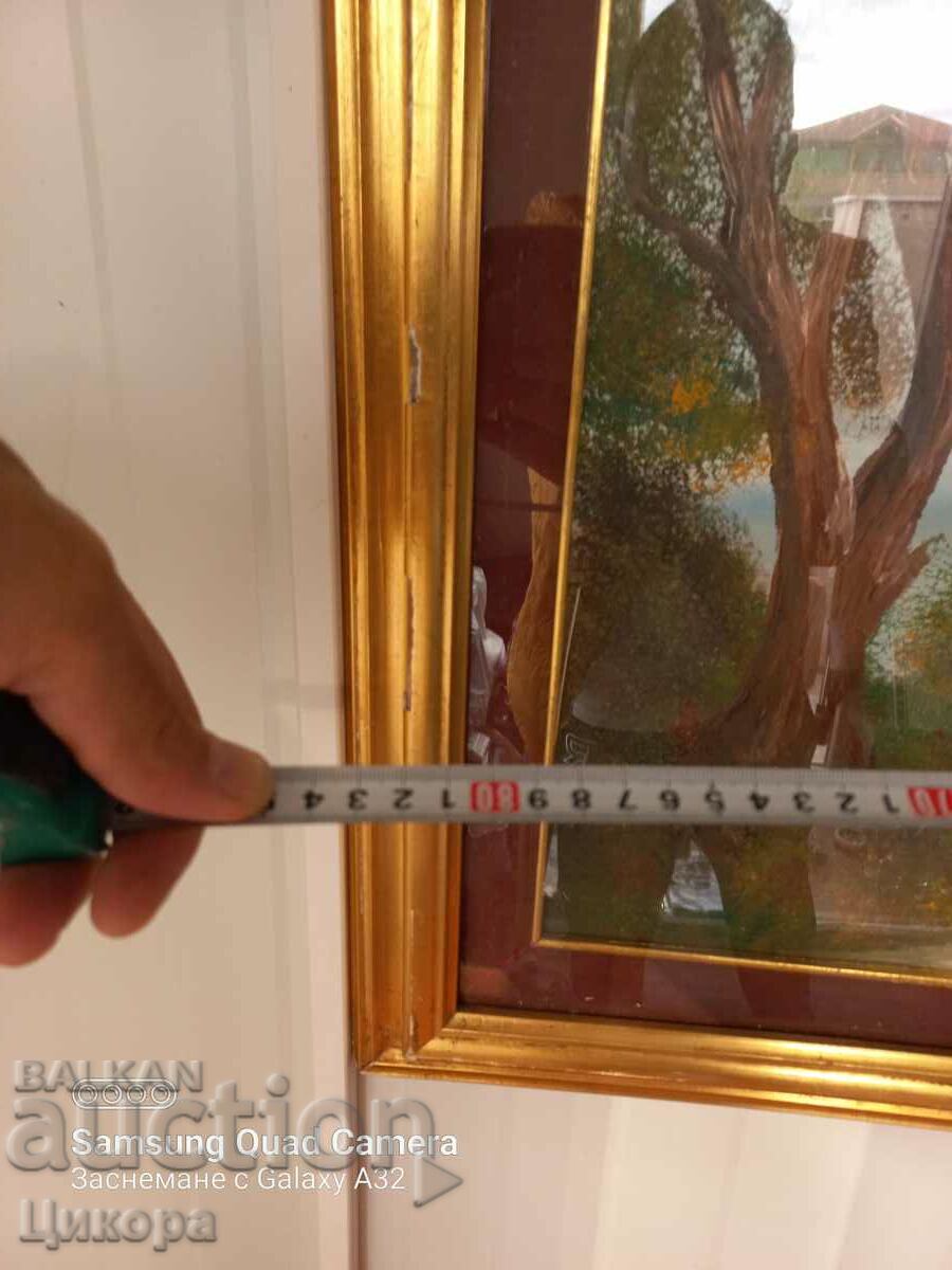 OLD PAINTING OIL ON CANVAS SIGNED - 5