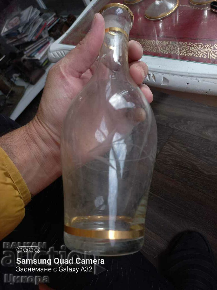 Delivery of OLD GLASS SET FOR BRANDY