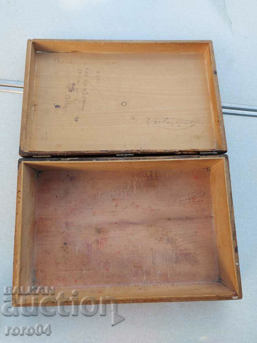 Delivery of BOX - WOOD
