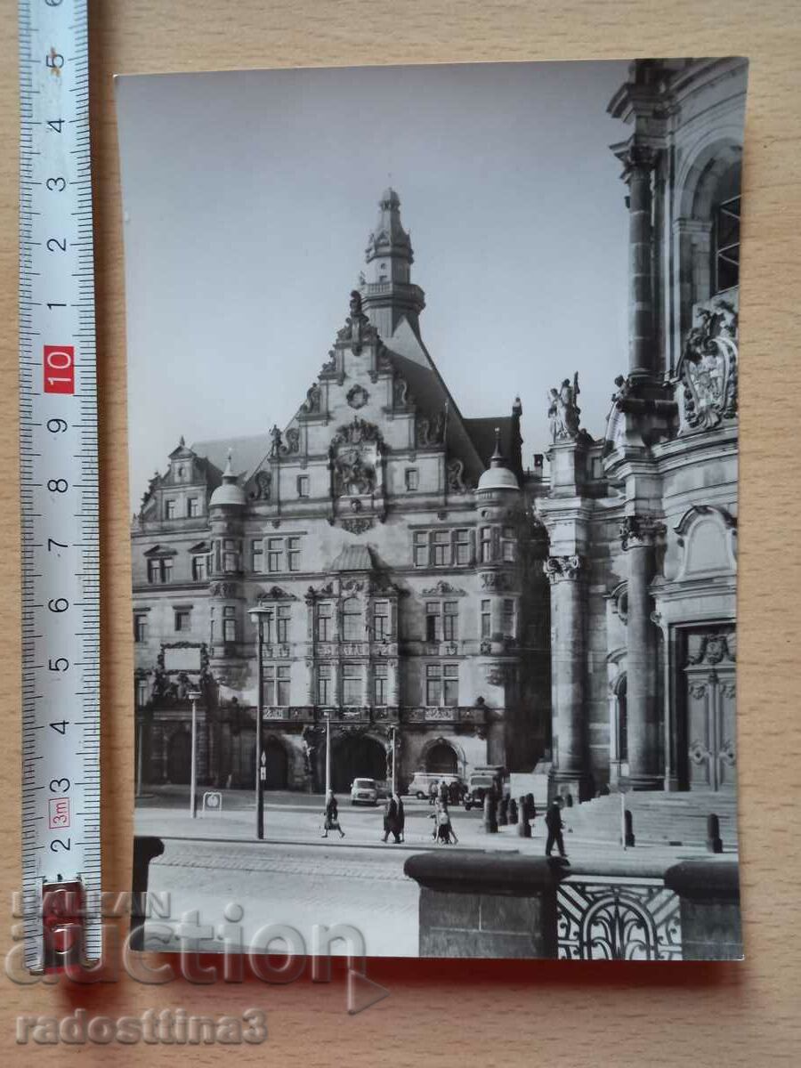 Картичка ГДР Дрезден Postcard DDR Dresden