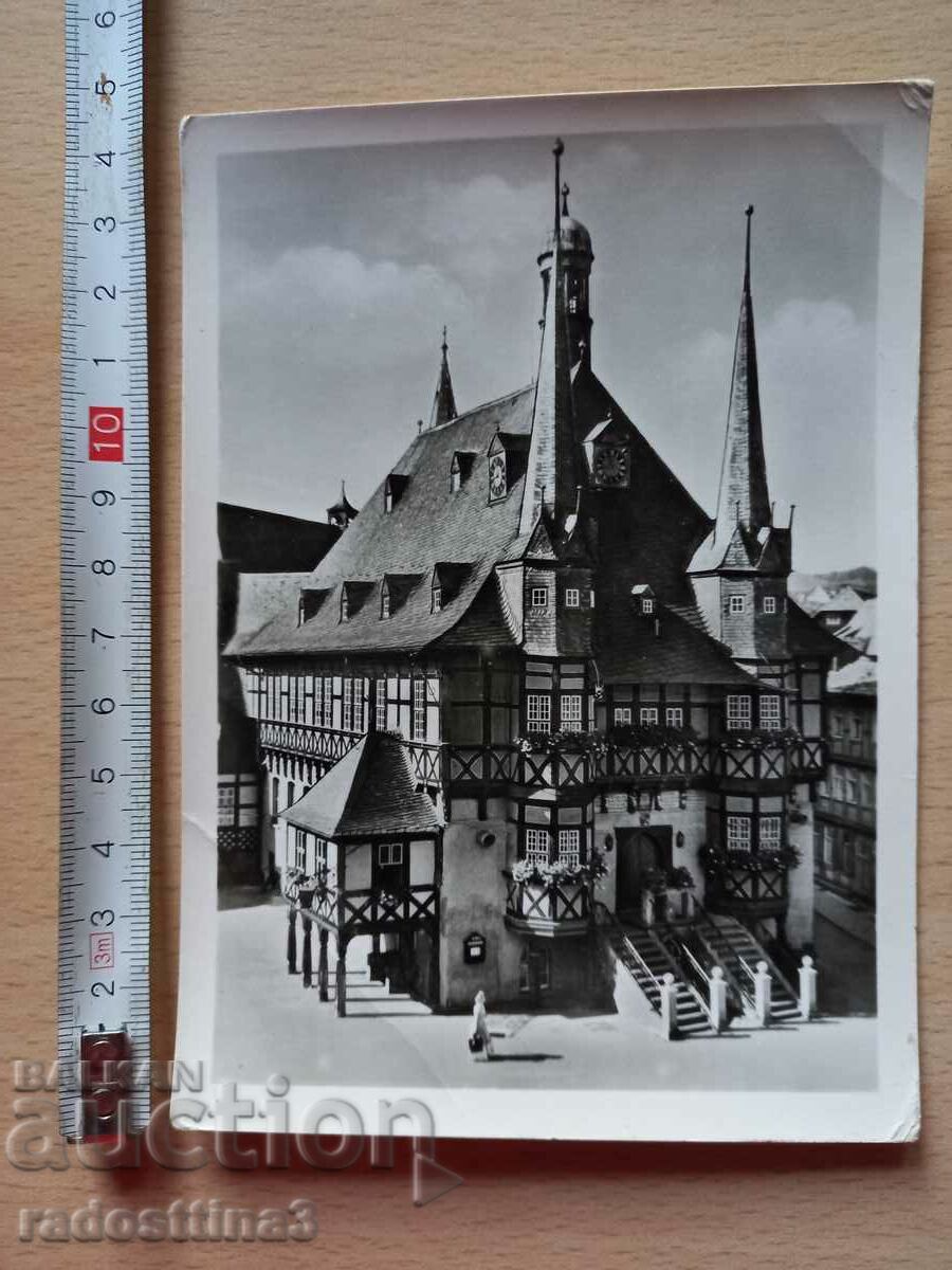 Картичка ГДР Вернигероде Postcard DDR Wernigerode