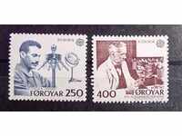 Faroe Islands 1983 Europe CEPT Personalities / Inventions MNH