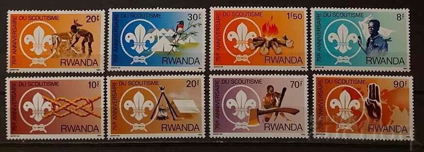 Rwanda 1983 Scouts MNH