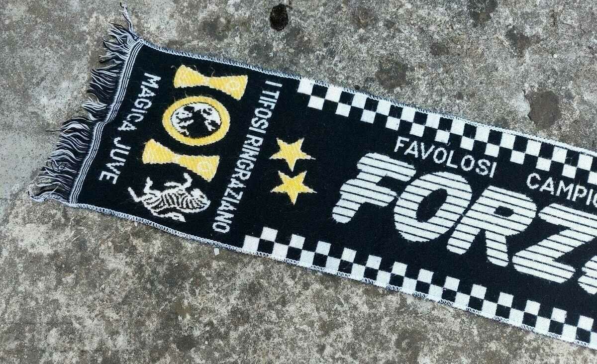 Livrarea EșarFă de fani FOTBAL JUVE JUVENTUS EșARFĂ JUVENTUS FOTBAL