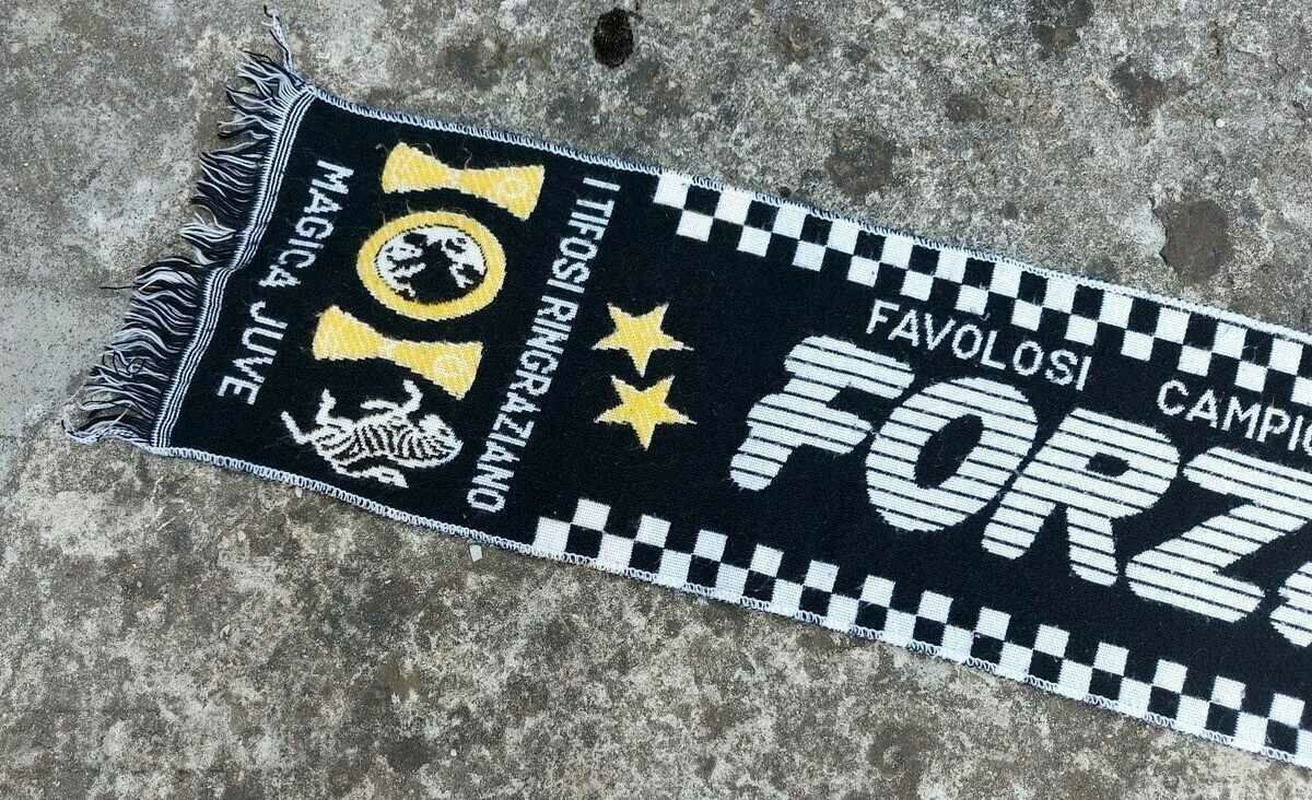 Livrarea EșarFă de fani FOTBAL JUVE JUVENTUS EșARFĂ JUVENTUS FOTBAL