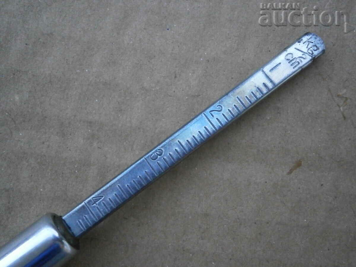 manometru retro vintage pentru motor motor auto - 6