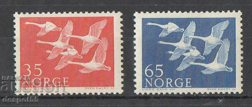 1956. Νορβηγία. Ευρώπη - Πουλιά.