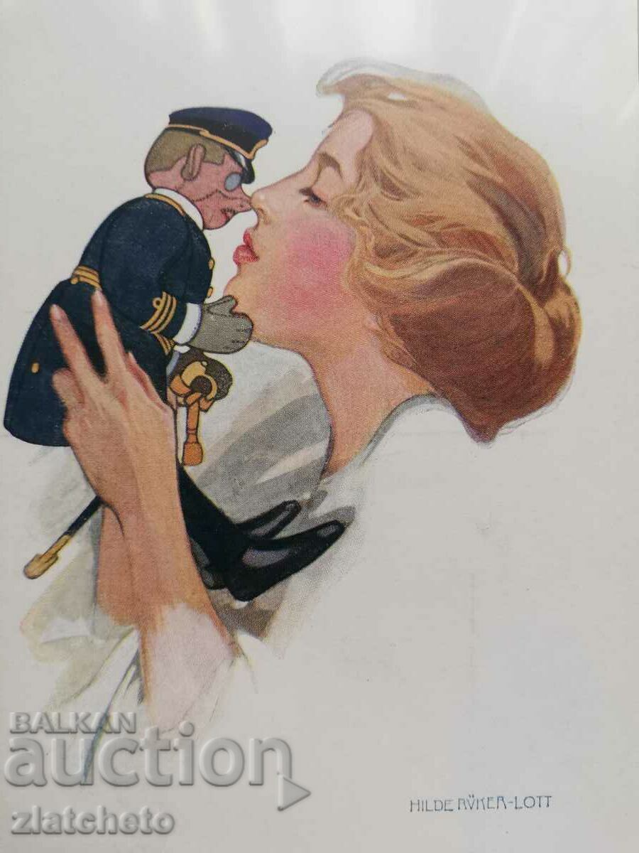 Auction Postcard Hilde Rucker-Lott Auction Postcard Hilde Rucker-Lott