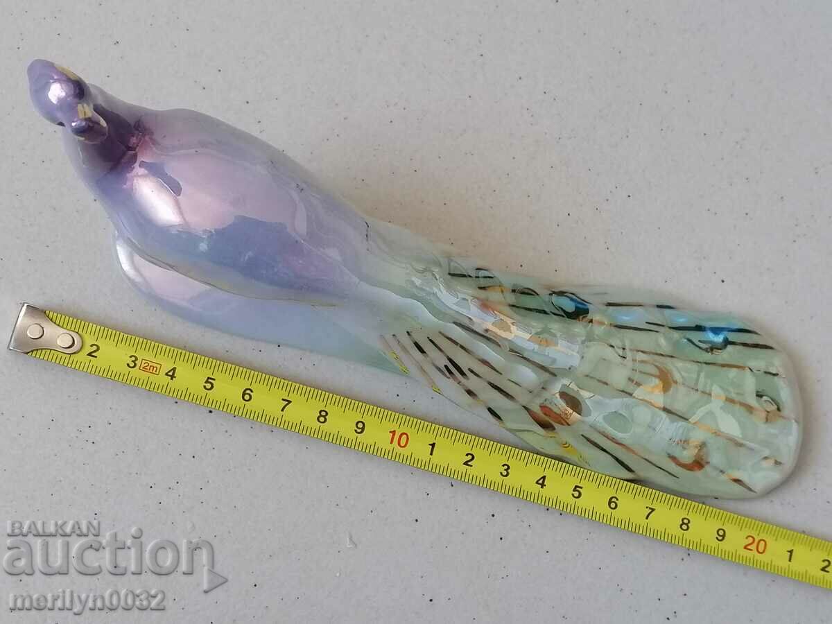 Bulgarian porcelain figure peacock 60s plastic sculpture - 6 Bulgarian porcelain figure peacock 60s plastic sculpture - 6