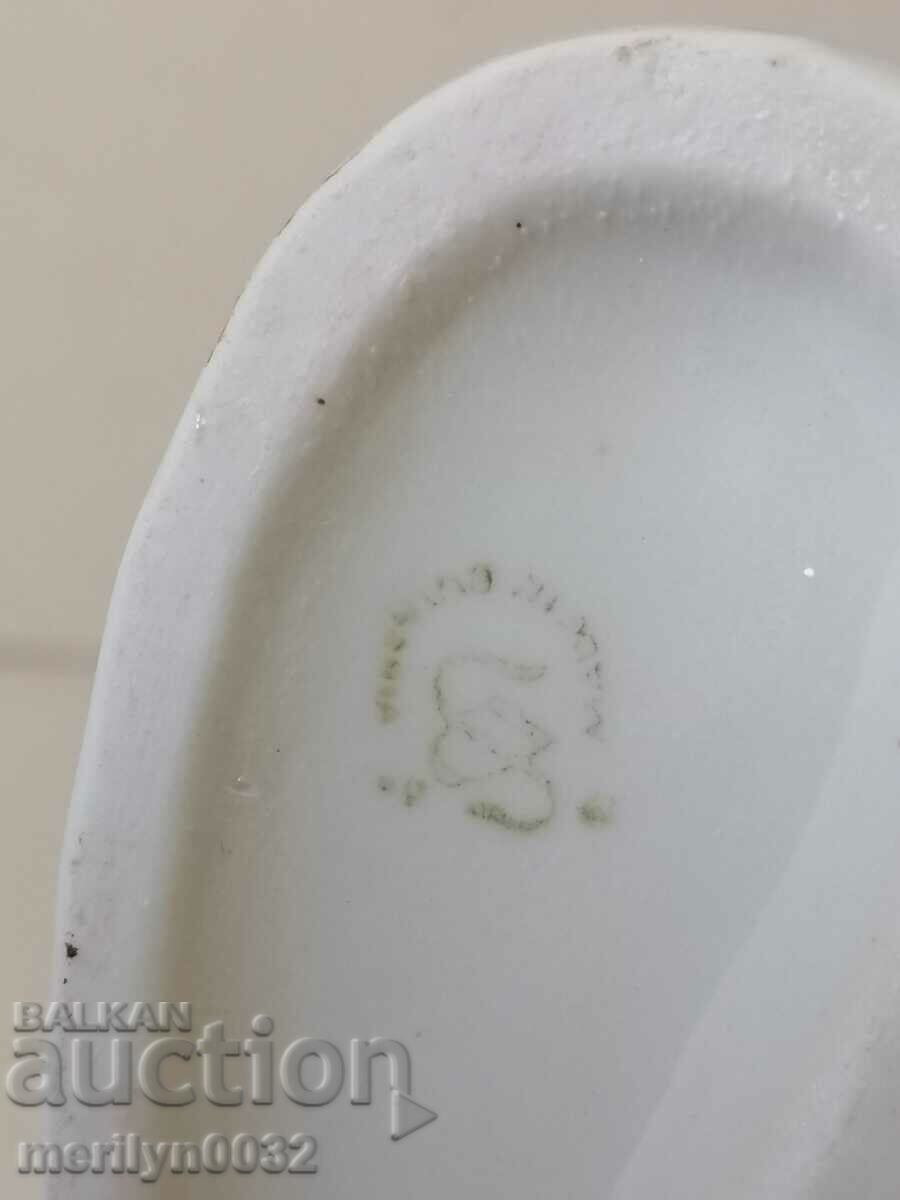 Bulgarian porcelain figure peacock 60s plastic sculpture - 7 Bulgarian porcelain figure peacock 60s plastic sculpture - 7