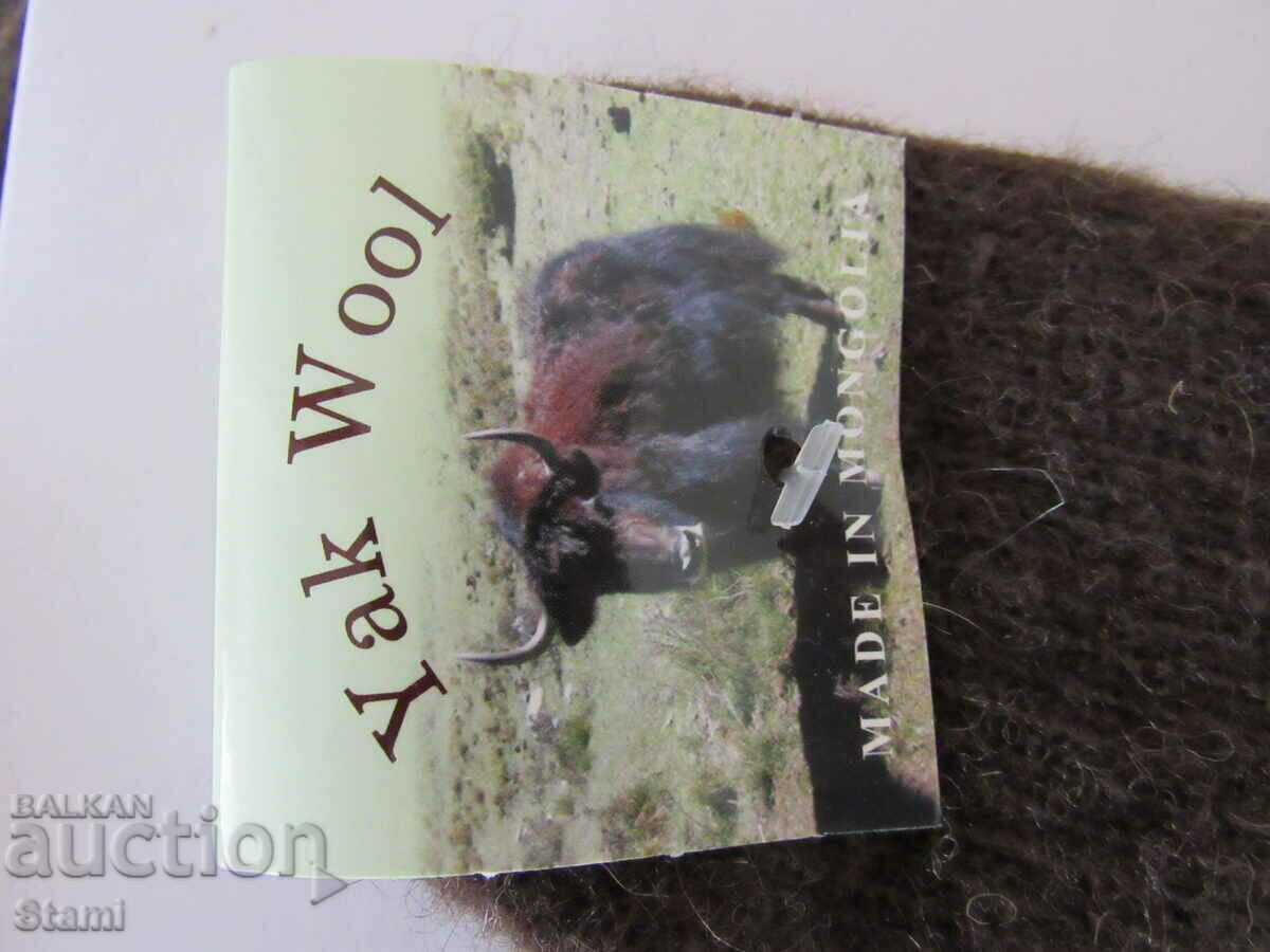 Auction Machine knitted yak wool kid gloves with one finger, Auction Machine knitted yak wool kid gloves with one finger,