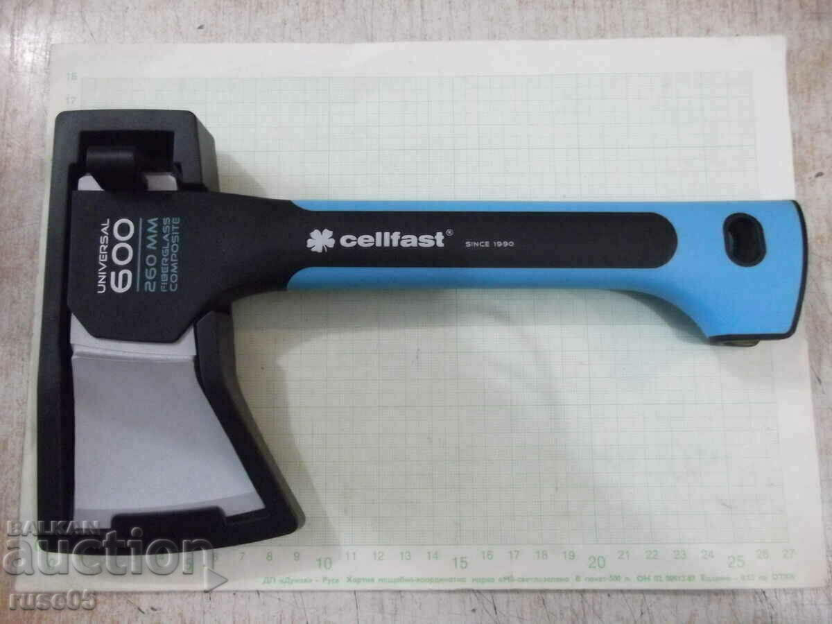 Universal ax "ERGO 0.6 kg / 26 cm - CELLFAST" new - 5 Universal ax "ERGO 0.6 kg / 26 cm - CELLFAST" new - 5