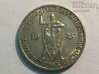 Germania 3 Reichsmarks 1925 D Argint 0,500 (OR)